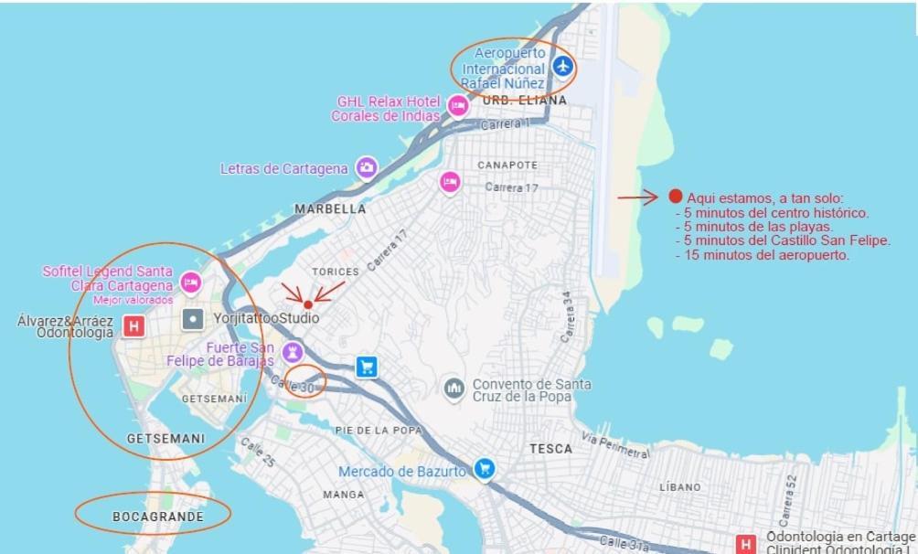 Apartment Nearby Stunning Views Ultimate Comfort Cartagena